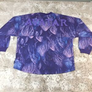 Avatar The Way of Water Spirit Jersey Adult XL Purple Disney Parks Pandora